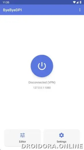 ByeByeDPI скриншот 4