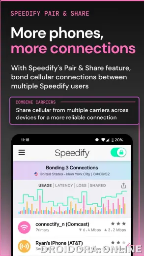 Speedify скриншот 5